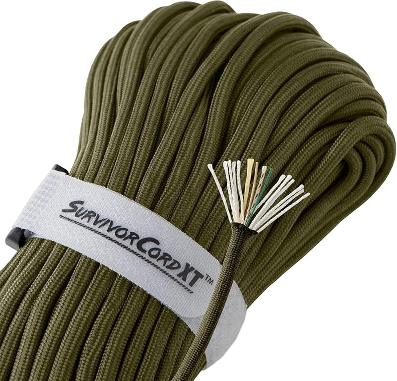 SurvivorCord Paracord Made Patented Olive